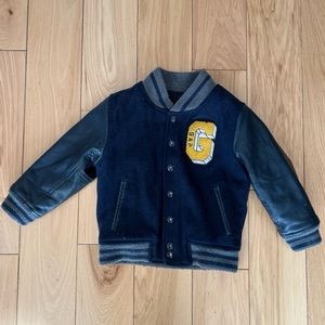 Baby Gap Varsity Jacket for Toddler, Size 3T